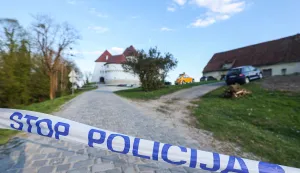 06.04.2026., Dvor Veliki Tabor, Hum Kosnicki - U mjestu Hum Kosnicki, kod Dvora Veliki Tabor, top je usmrtio jednu osobu. Okolnosti ce se utvrditi ocevidom i kriminalistickim istrazivanjem koje je u tijeku. Photo: Goran Stanzl/PIXSELL