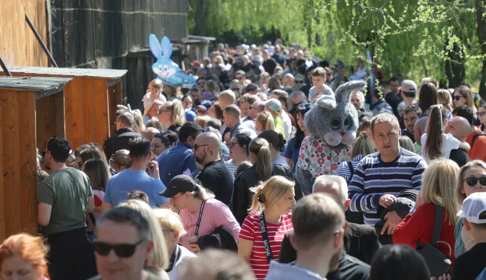 Osijek, 06. 04. 2026., ZOO, Uskrs, zeko, gužva, obilazak, SNIMIO BRUNO JOBST