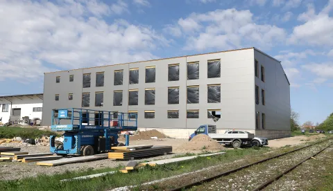 Osijek, 07. 04. 2026., Poslovna zona, Poslovna zona OBŽ, OBŽ, obilazak, posjet županiceSNIMIO BRUNO JOBST