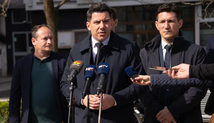 Osijek, 7. 4. 2026., MOST presica Nikola Grmoja; presica; MOST; uvoz; samodostatnost; inflacija