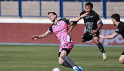 Osijek, 07.04.2026 - Utakmica 28. kola HNL-a Vukovar - Lokomotiva. foto HINA/ ik