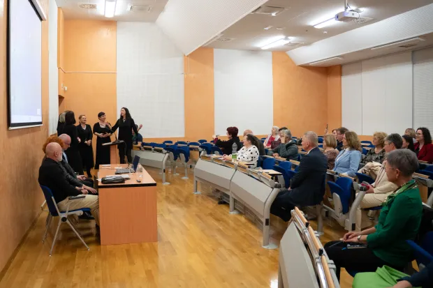 Osijek, 7. 4. 2026., Obilježavanje dana za&scaron;titnika učitelja, odgojitelja i ravnatelja - Zajednica Molitva i riječza&scaron;titnik učitelja; učitelji; ravnatelji; odgajatelji; Vikarijat; molitva