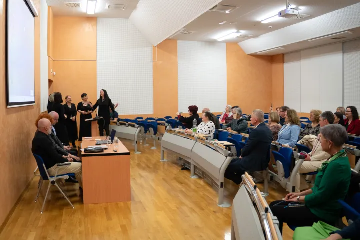 Osijek, 7. 4. 2026., Obilježavanje dana za&scaron;titnika učitelja, odgojitelja i ravnatelja - Zajednica Molitva i riječza&scaron;titnik učitelja; učitelji; ravnatelji; odgajatelji; Vikarijat; molitva