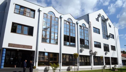 osijek, 12 rujna 2022, 11,00 sati, kbc, bolnica, medicinski fakultet, otvorenje novouređenih prostorija, novinar ivan alilovićsnimio zdenko pu&scaron;ić