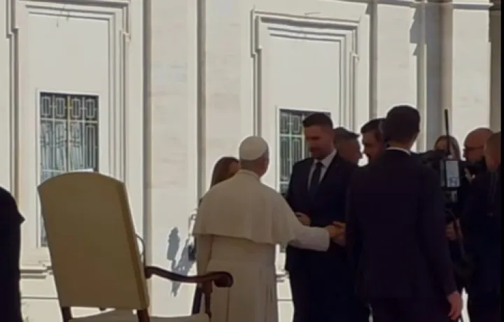 Radić na audijenciji kod pape