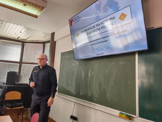 Vladimir Balentović na edukacijifoto: HVZ