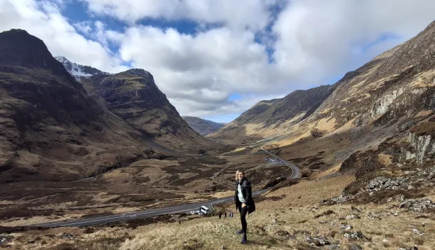 Željka Kolarić o putovanju u &Scaron;kotsku: Dojmovi su mi poput tartana - plavi i zeleni kao nebo i pa&scaron;njaci...