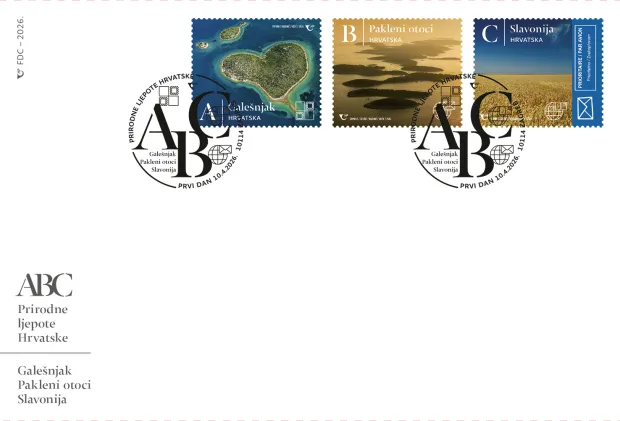 Ljepote Hrvatske na po&scaron;tanskim markama