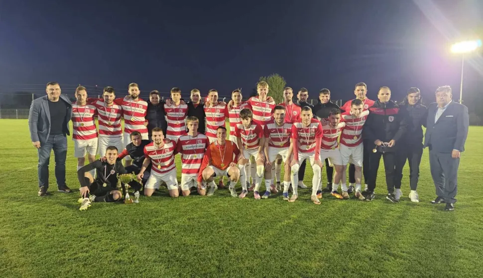 BORAC KNEŽEVI VINOGRADI POBJEDNIK KUPA NS BELI MANASTIRTRAVANJ 2026FOTO: NK BORAC KNEŽEVI VINOGRADI