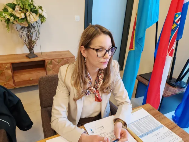 Ana Vuksan, načelnica općine Kr&scaron;an