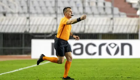 20.12.2020., stadion Poljud, Split - Hrvatski Telekom Prva liga, 16. kolo, HNK Hajduk - HNK Gorica. rIvan BebekrPhoto: Miroslav Lelas/PIXSELL