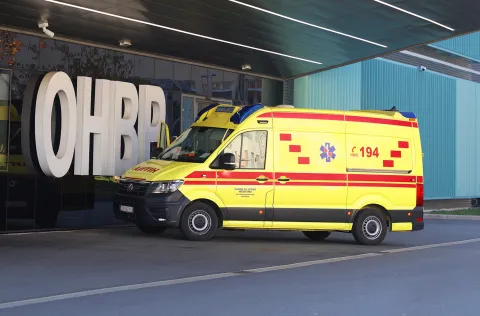 Osijek, 05. 11. 2025., KBC Osijek; OHBP; hitna pomoć; slobodnjak; slobodnjaci SNIMIO BRUNO JOBST