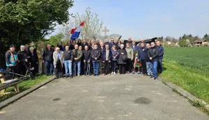 Polaganje vijenaca na Kumanovoj ciglani 