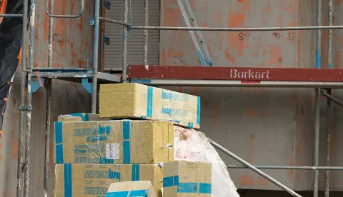 29.01.2018., Osijek - Gradilista u Osijeku. Photo: Dubravka Petric/PIXSELL 