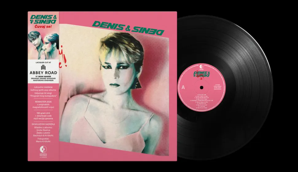 Vinilna poslastica za kolekcionare: Reizdanje albuma &ldquo;Čuvaj se&rdquo; iz 1984. dua Denis&amp;Denis
