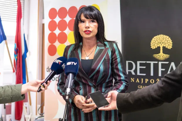 Osijek, 13. 4. 2026., Dan zdravlja, HDZ GČ RetfalaJustinija Steiner; dan zdravlja; zdravstveni pregledi; darivanje krvi; mjerenje &scaron;ećera; mjerenje tlaka; GČ Retfala