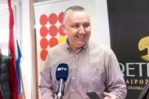 Osijek, 13. 4. 2026., Dan zdravlja, HDZ GČ RetfalaMarko Eljuga; dan zdravlja; zdravstveni pregledi; darivanje krvi; mjerenje &scaron;ećera; mjerenje tlaka; GČ Retfala