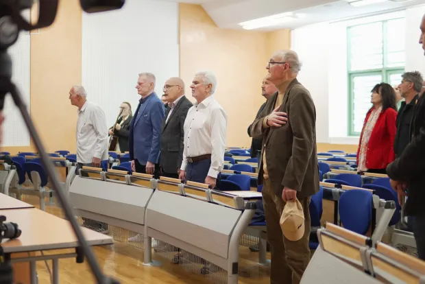 Osijek, 15. 4. 2026., Sjednica Časničkog zbora OBŽčasnički zbor; sjednica; tribina