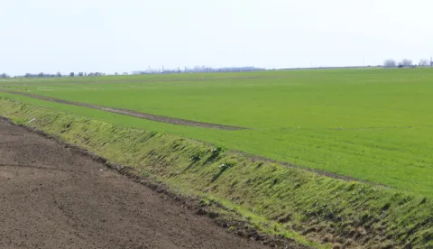 Osijek, 09. 03. 2026, Polja, oranica, poljoprivreda, ilustracija za proljetnu sjetvu.snimio GOJKO MITIĆ