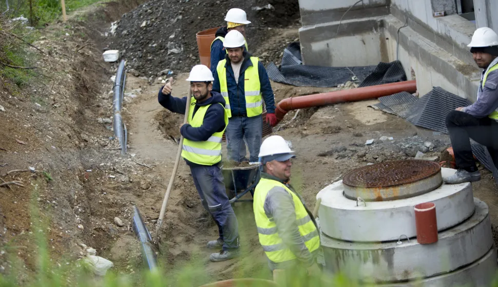 Zagreb, 14.04.2026 - Ilustracija: građevinski radovi.foto HINA/ Sa&scaron;a KOLJAN/ sk