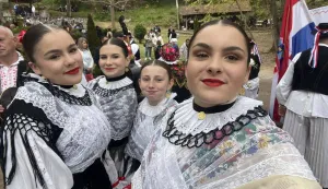 DONJI MIHOLJAC - KUD "Matija Gubec" Donji Miholjac u Oraovici, u Sjevernoj Makedoniji, sudjelovao je na 22. Međunarodnom folklornom festivalu "Veligdenski sredbi" travanj 2026.