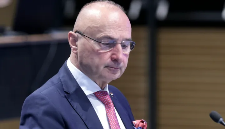 Zagreb,16.04.2026 - Sjednica Vlade RH.Na slici Gordan Grlić Radman. Foto HINA/Tomislav Pavlek/tp