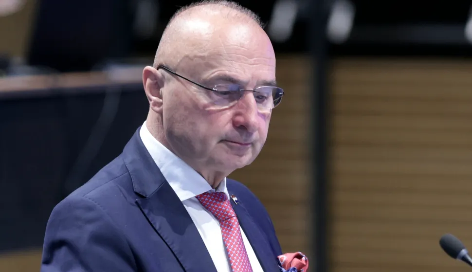 Zagreb,16.04.2026 - Sjednica Vlade RH.Na slici Gordan Grlić Radman. Foto HINA/Tomislav Pavlek/tp