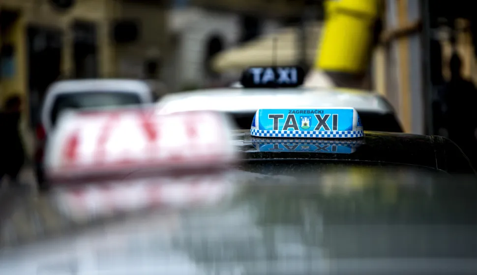 Zagreb, 15.04.2026 - Ilustracija: taxi vozilo.foto HINA/ Sa&scaron;a KOLJAN/ sk