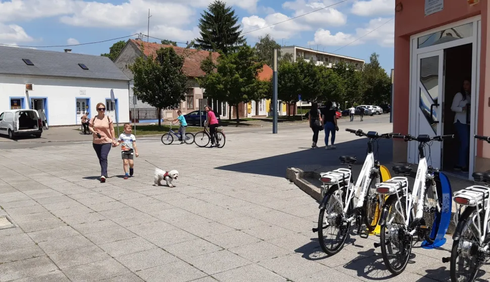 Beli Manastir, biciklističke staze