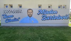 Mural posvećen neprežaljenom Bartolu: Nasmijano lice i riječi - Samo Cibalia