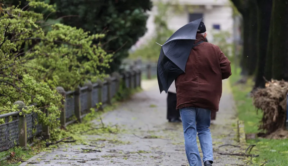 Zagreb, 27.03.2026 - Posljedice nevremena u Zagrebu.foto HINA/ Damir SENČAR/ ds