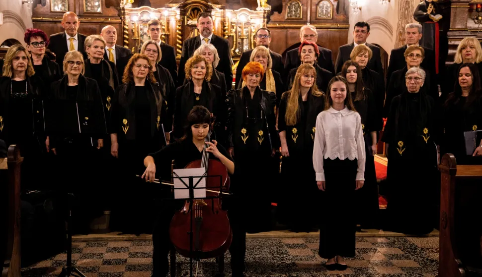 Zbor Pjevačkog dru&scaron;tva sv. Josipa glazbom iskazao pripadnost Bogu