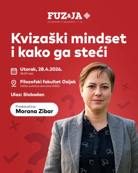 Morana Zibar na FFOS-u u utorakvizual