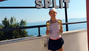 Petra Popović iz Teniskog kluba Vinkovci 