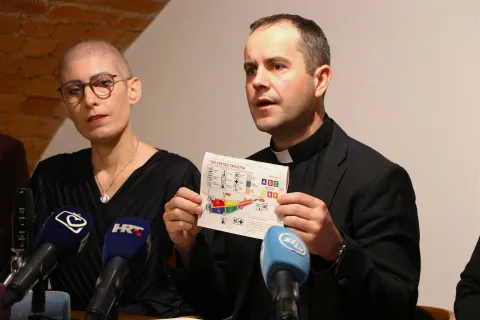 Susret hrvatske katoličke mladeži u Požegi, konferencija za novinare, travanj 2026