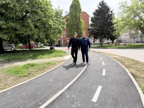 Vinkovci, projekt BIC Faza B, biciklistička staza