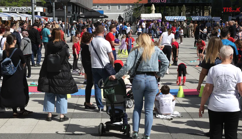 Osijek, 25. 04. 2026., Trg slobode, Dan zdravlja, Dan zdravlja 2026, SNIMIO BRUNO JOBST