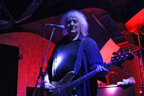 Osijek, 24. 04. 2026, Klub Oxygene, koncet Atomskog Skloni&scaron;ta, Bruno Langer.snimio GOJKO MITIĆ