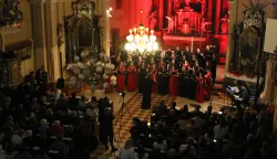 Osijek, 26. 04. 2026, Zbor Preslavnog Imena Marijina obilježio je 30. obljetnicu svoga djelovanja svećanim koncertom u Crkvi Preslavnog Imena Marijina u Donjem Gradu.snimio GOJKO MITIĆ