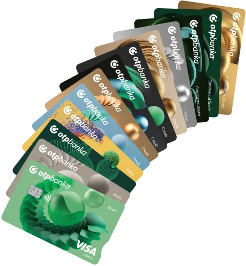 OTP banka, bankovna kartica