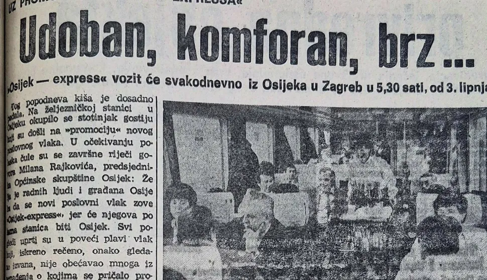 Osamdesete su bile godine - vlakoviOsijek