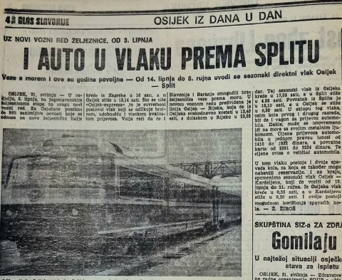 Osamdesete su bile godine - vlakoviOsijek