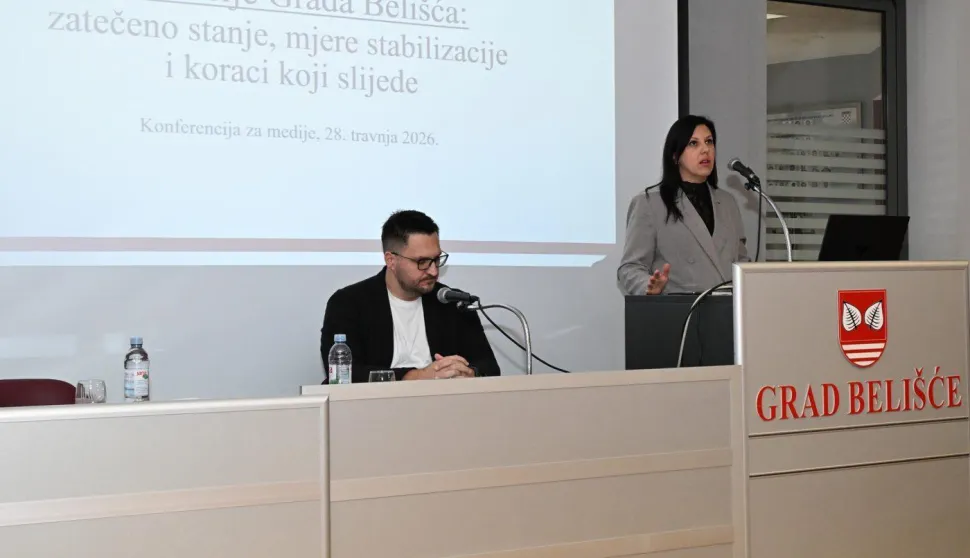 BELI&Scaron;ĆEGradonačelnica Ivana Jerbić, Matko Mužević, potpredsjednik Gradskog vijeća Beli&scaron;ća, predsjednik Kluba vijećnika Beli&scaron;ćanske nezavisne liste i član Odbora za financije i proračun28. 4. 2026.