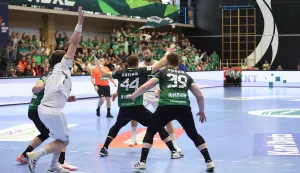 Na&scaron;ice, 28.04.2026 - Susret četvrtfinala rukometne Europske lige Nexe - Kiel. foto HINA/ ik