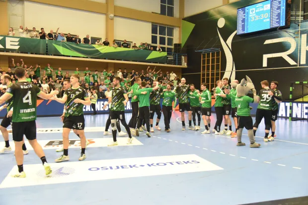 Sportska dvorana OS kralja Tomislava, Nasice - EHF Europska liga, prva utakmica cetvrfinala, RK Nexe - THW Kiel. TRAVANJ 2026FOTO: RK NEXE