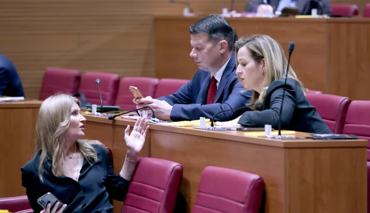 29.04.2026., Zagreb - Sabor je 10. sjednicu nastavio raspravom o izboru troje sudaca Ustavnog suda Republike Hrvatske. Photo: Patrik Macek/PIXSELL