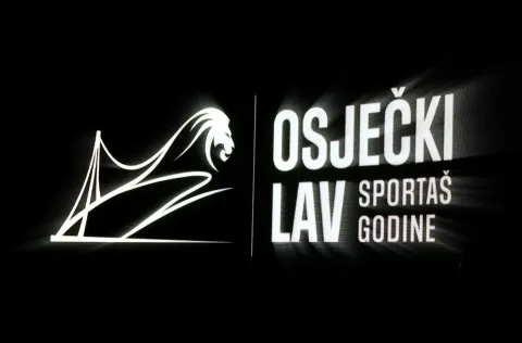 Osijek, 29. 04. 2026., KC, Koncertna dvorana Franjo Krežma, Sporta&scaron; godine 2025., Sporta&scaron; godine, svečanost, osječki lav; logotipSNIMIO BRUNO JOBST