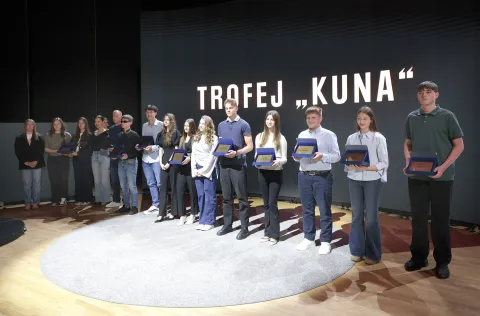 Osijek, 29. 04. 2026., KC, Koncertna dvorana Franjo Krežma, Sporta&scaron; godine 2025., Sporta&scaron; godine, svečanost, trofej KunaSNIMIO BRUNO JOBST