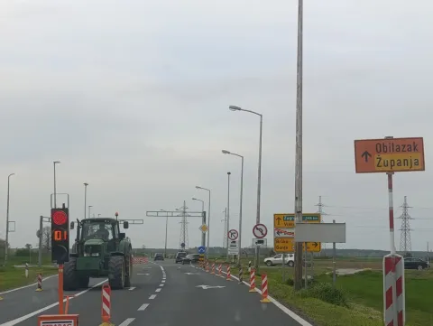 Rekonstrukcija bo&scaron;njačkog raskrižja je krenula, travanj 2026.foto: Marija Le&scaron;ić Omerović