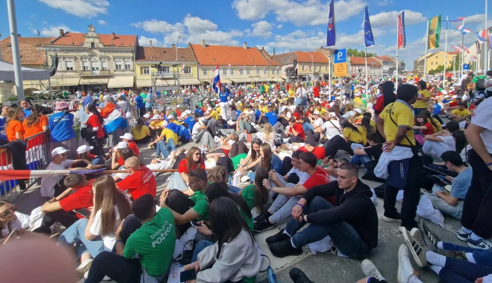 Požega, Susret hrvatske katoličke mladeži
